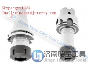 Advantages
1.The strong strength of clamping;
2.The size is small and the structure is very good;
3.Fit for high speed turning;
4.Fit for high precision processing and rough processing;
5.The toolholder shank is connected between the chucks, and the 