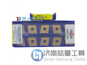 ZCCCT carbide turning insert CNMG120408-PM YBC151 for CNC cutting tools, 