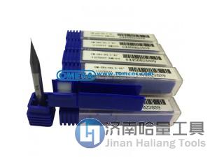 Original ZCCCT solid carbide end mill PM-2E-D2.5 with high quality