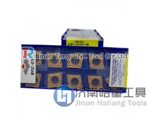 ZCCCT PROCESSING METAL CARBIDE INSERTS CCMT120408-HM YBC251