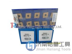 ZHUZHOU ZCCCT turning carbide inserts YBC251 CNMG160618-DM