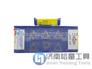 ZCCCT carbide inserts cutting turning inserts TCMT16T304-EF YBG205