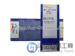ZCCCT carbide turning tools inserts DCMT11T308-HM YBC252