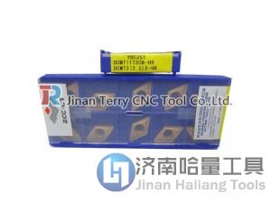 ZCCCT turning tool inserts carbide inserts DCMT11T308-HR YBC251