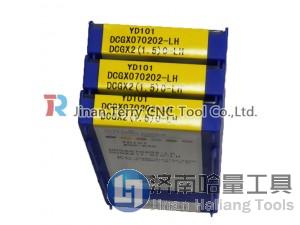 ZCCCT carbide tungsten inserts cutting tool DCGX070202-LH YD101