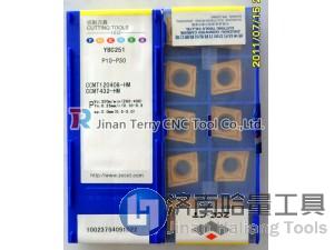 ZCCCT cutting machine inserts CCMT120408-HM YBC251